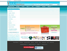 Tablet Screenshot of barmitzvahfavors.com